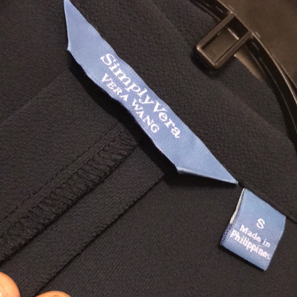 NWT Simply Vera Navy Blue Dress - Picture 4 of 6